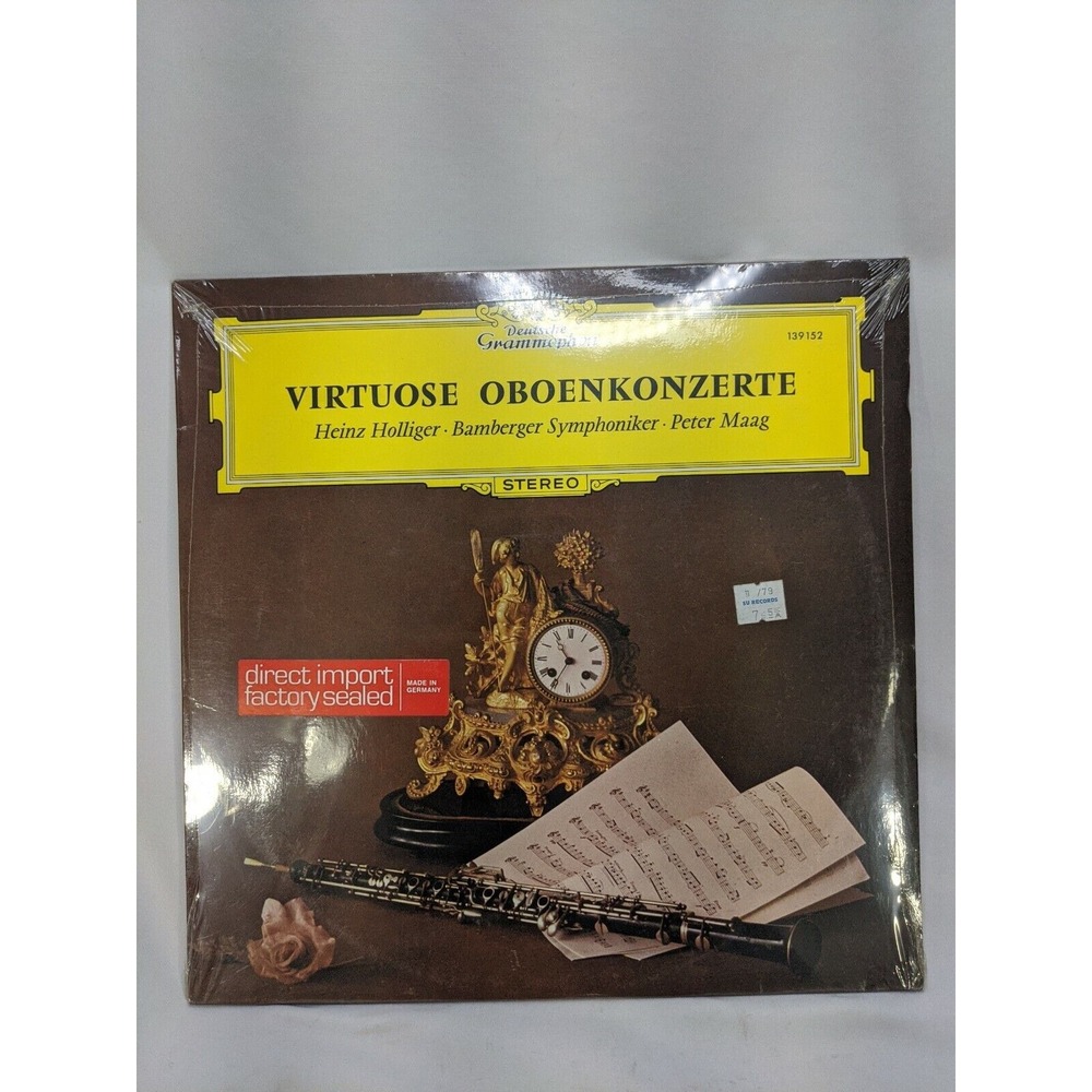 Virtuose Oboenkonzerte‎ - Hollinger Bamberger Maag Stereo - NEW SEALED